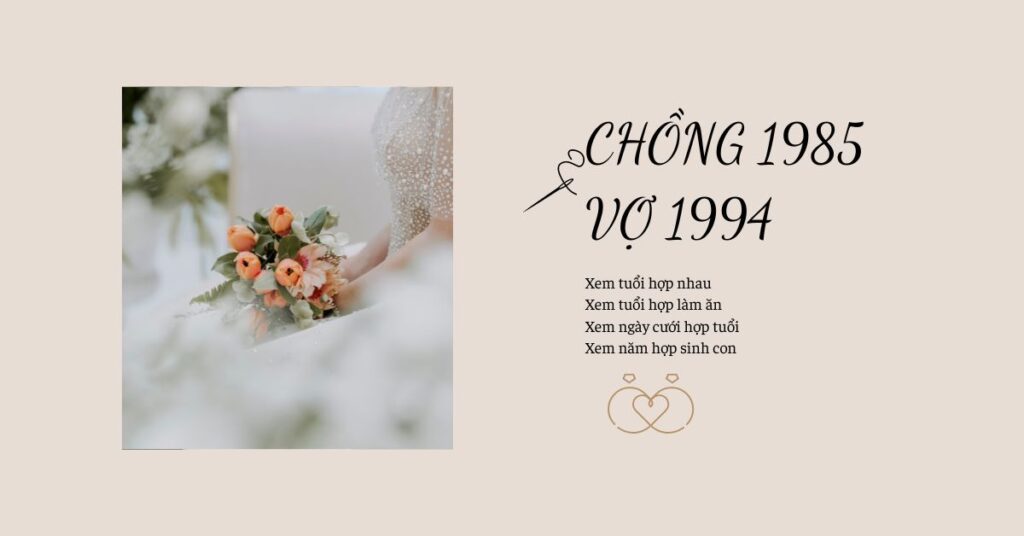 Vợ 1994 và Chồng 1985