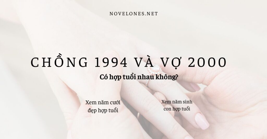 nam tuổi 1994 và nữ 2000