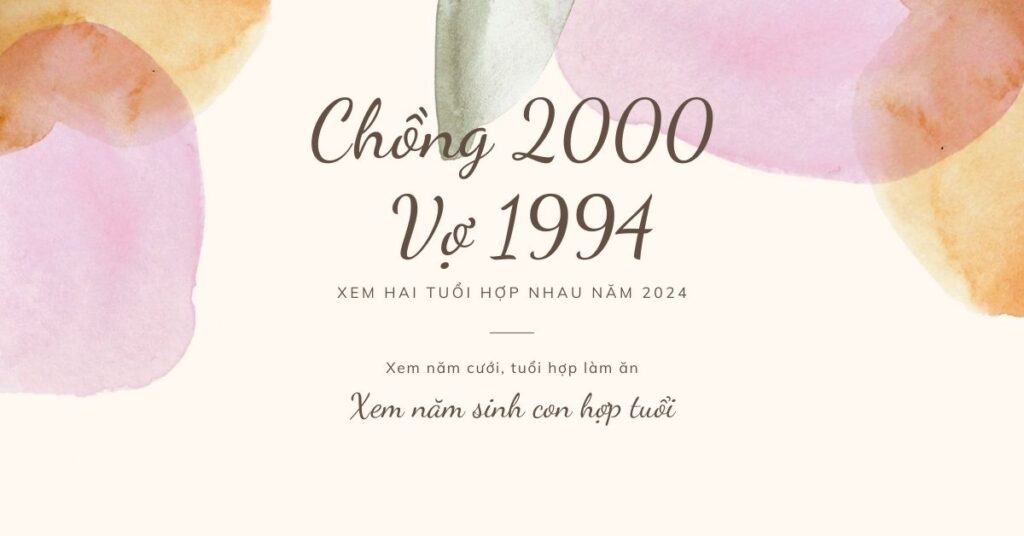 Vợ 1994 và Chồng 2000